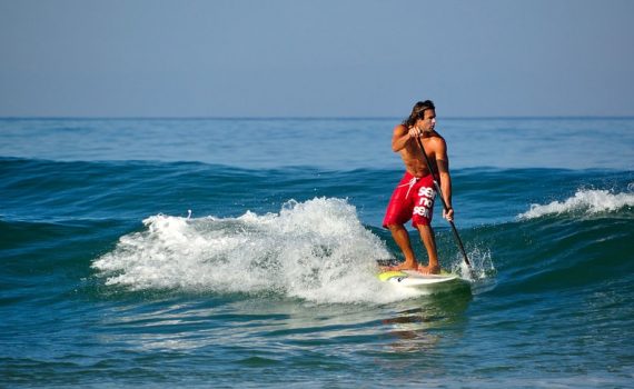 Learning How To Surf - Paddling